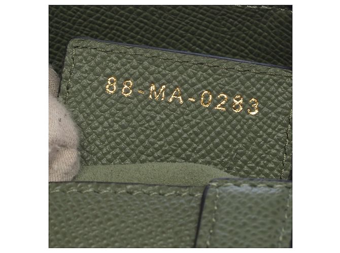 Autre Marque Borsa DIOR Saddle in Pelle Verde - 103952 - vista 8