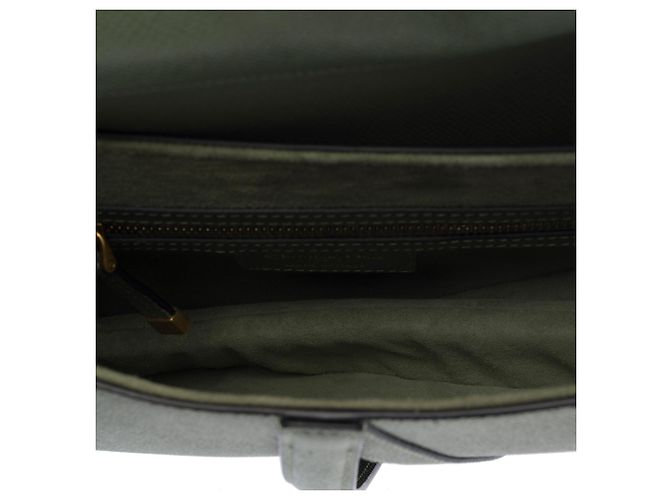 Autre Marque Borsa DIOR Saddle in Pelle Verde - 103952 - vista 9
