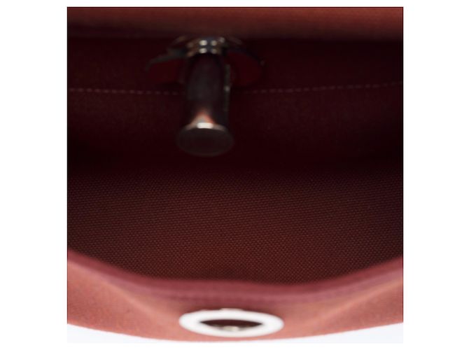 Hermès Bolso HERMES Herbag en Lona Roja - 103958 - vista 9