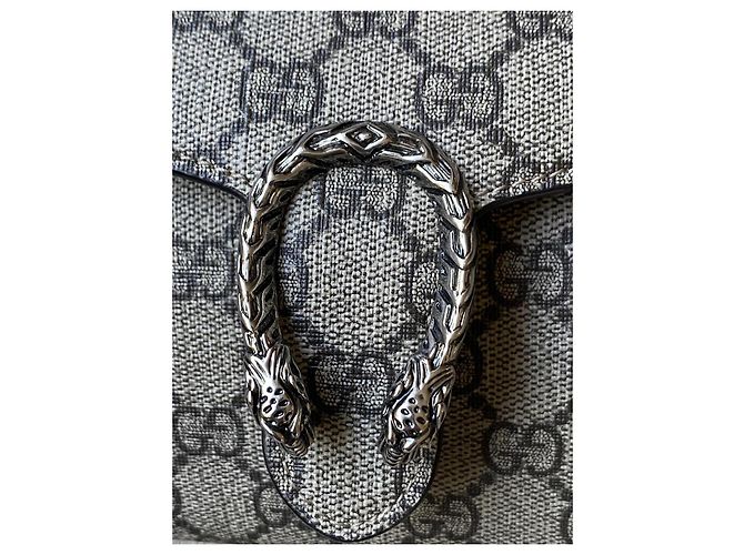 Gucci Cartera con cadena Dionysus GG Supreme Castaño Beige - vista 2