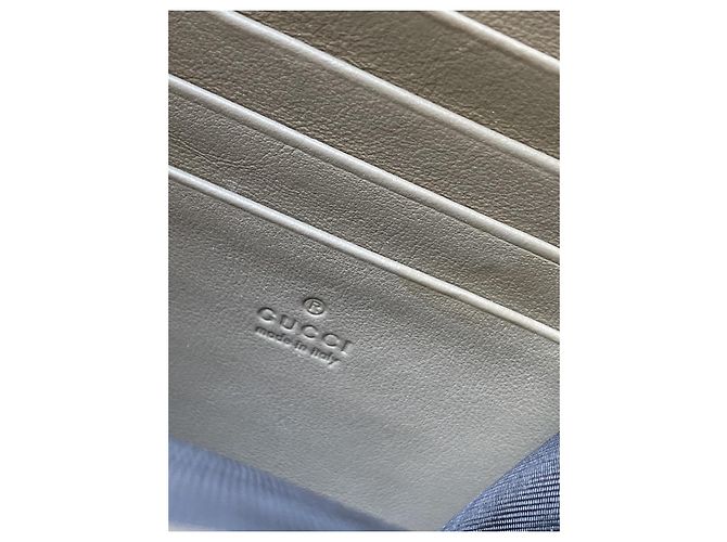 Gucci Cartera con cadena Dionysus GG Supreme Castaño Beige - vista 3