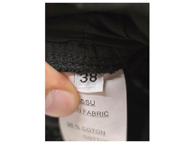 Vaqueros Skinny Icónicos Balmain con Botones en Tono Dorado Sz.38 de segunda mano - vista 6