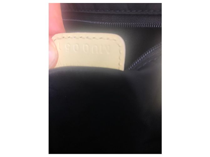 Borsa Tote Christian Dior Oblique Monogram - Blu e Crema Crudo - vista 4