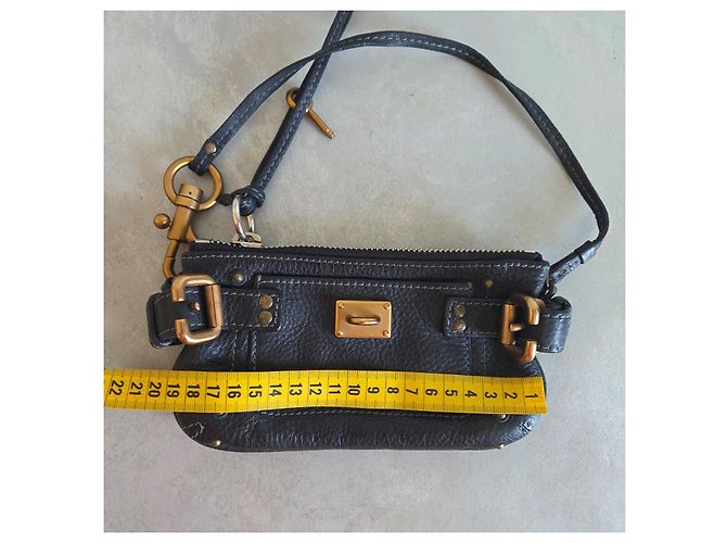 Mini bolso Chloé Paddington de cuero negro - vista 17