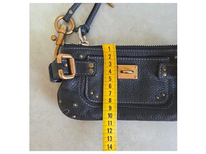 Mini bolso Chloé Paddington de cuero negro - vista 18
