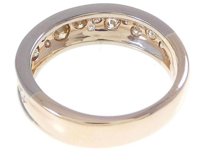 Autre Marque Anello Kashikey Au750 Oro Rosa Au750 Oro Bianco Diamante D'oro - vista 3