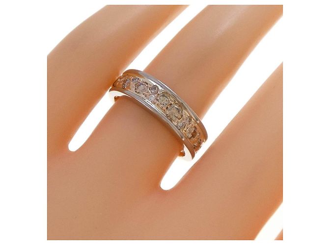 Autre Marque Anello Kashikey Au750 Oro Rosa Au750 Oro Bianco Diamante D'oro - vista 5