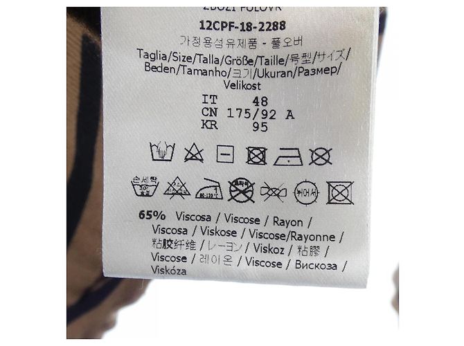 Fendi Official Product Name Top Braun Schwarz - Ansicht 3