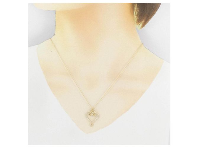 Tiffany & Co Collana Tiffany Goldoni Heart in oro giallo Au750 D'oro - vista 6