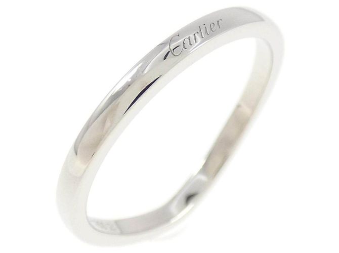 Cartier Ballerina Ring aus Platin Größe 15 Silber - Ansicht 2