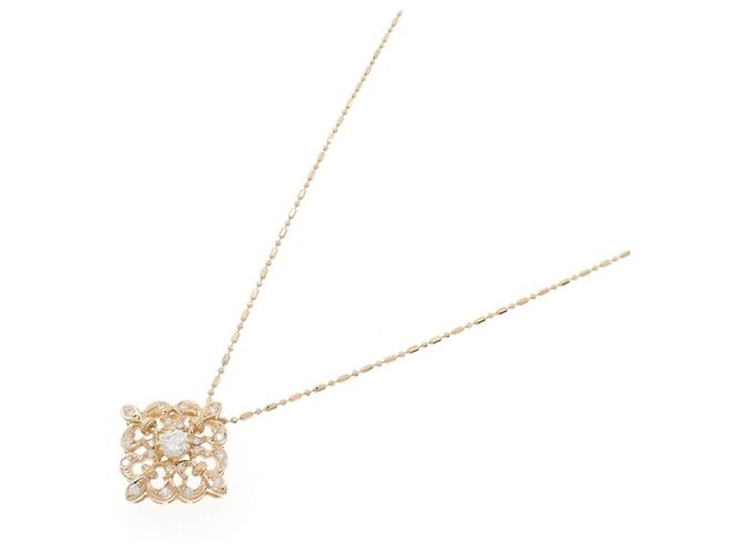 Autre Marque Collana in oro rosa Au750 e diamanti - vista 2