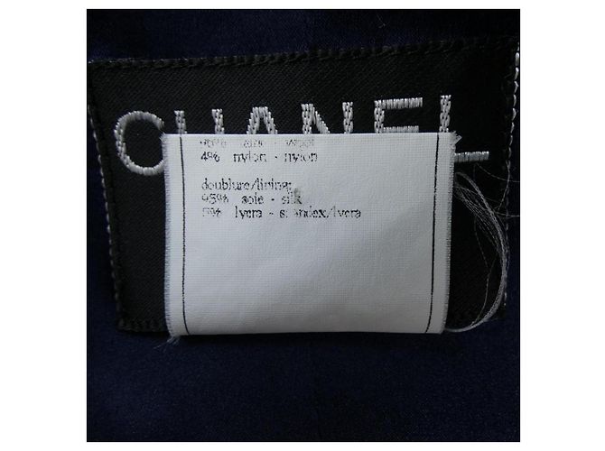 Chanel P05801V04346 95A Anzug Blau Marineblau - Ansicht 3