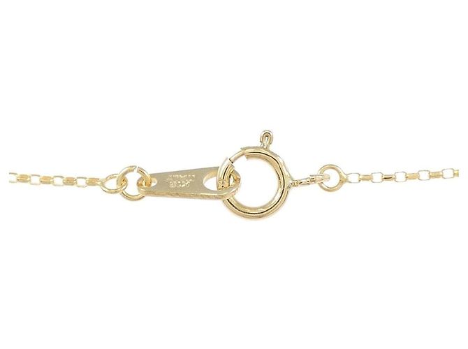 Autre Marque Collana con Diamanti Iniziale Y Au750 D'oro - vista 5