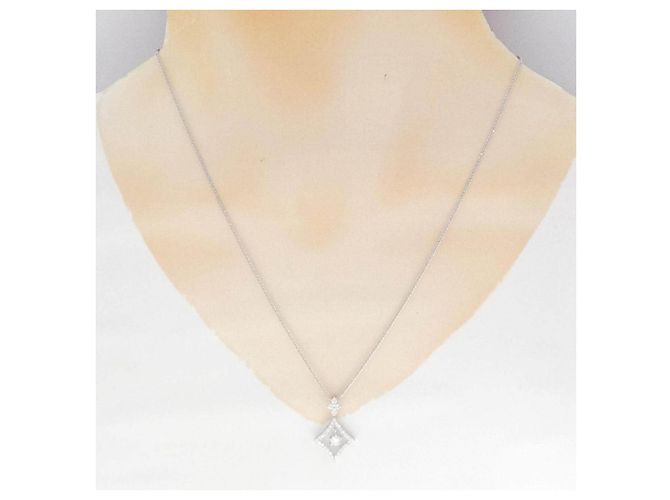 Autre Marque Diamantenhalskette Au750 Silber - Ansicht 6