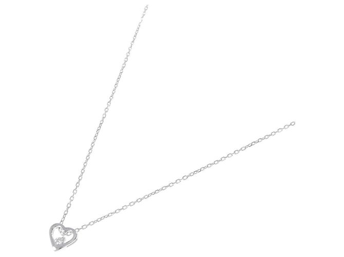 Autre Marque Diamantenhalskette Au750 Silber - Ansicht 2