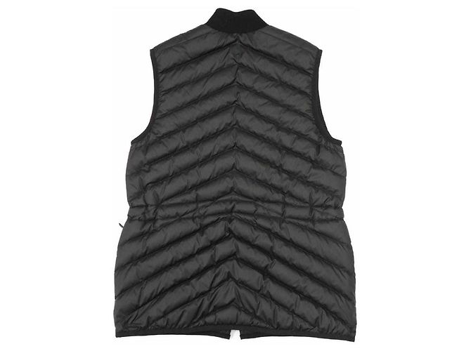 Hermès Hermes Clou de Selle Quilting Down Vest 34 Nero - vista 3