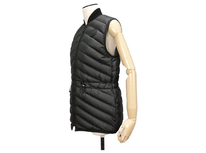 Hermès Hermes Clou de Selle Quilting Down Vest 34 Nero - vista 4