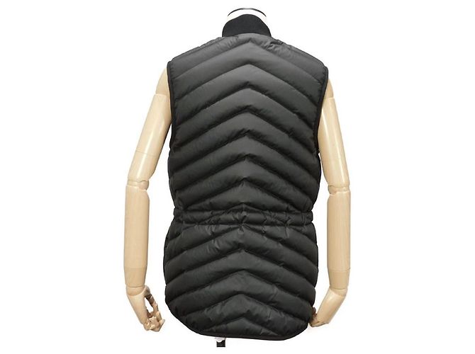 Hermès Hermes Clou de Selle Quilting Down Vest 34 Nero - vista 5
