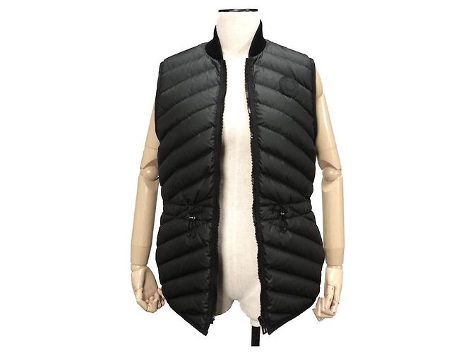 Hermès Hermes Clou de Selle Quilting Down Vest 34 Nero - vista 6
