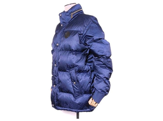 Berluti Scritto Daunenjacke Blau - Ansicht 2