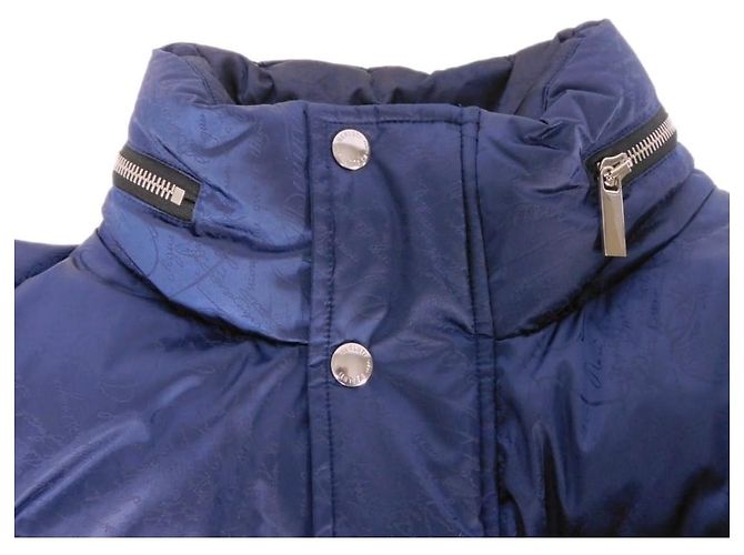 Berluti Scritto Daunenjacke Blau - Ansicht 4