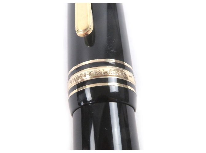MONTBLANC Meisterstuck Au750 Füllfederhalter Schwarz - Ansicht 7