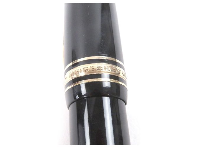 MONTBLANC Meisterstuck Au750 Füllfederhalter Schwarz - Ansicht 8