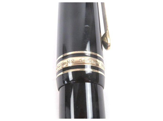 MONTBLANC Meisterstuck Au750 Füllfederhalter Schwarz - Ansicht 9