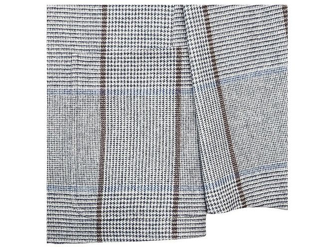 Giacca sartoriale Hermès 46 in lana, seta e cashmere Marrone - vista 7