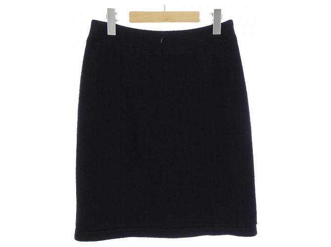 Gonna Vintage Chanel Nero - vista 2