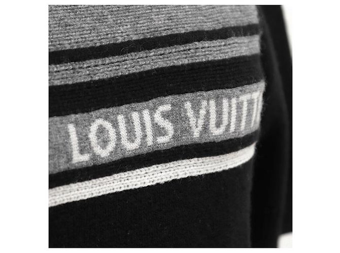 Vestido de cachemira con intarsia Signature Louis Vuitton - vista 4