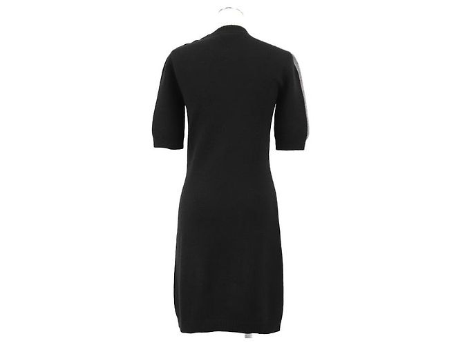 Vestido de cachemira con intarsia Signature Louis Vuitton - vista 8