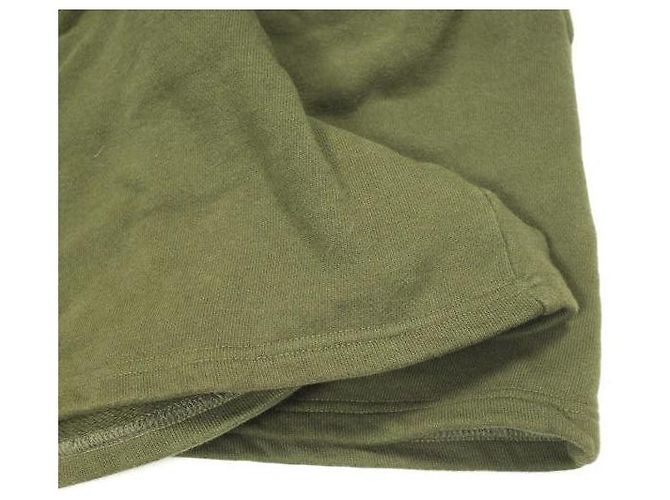 Autre Marque WILLFULLY front tuck relax sweat short PT Cotton Shorts Verde Verde oliva - vista 5