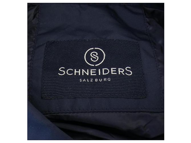 Autre Marque SCHNEIDERS Wool Coat Blue Navy blue - view 4