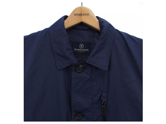 Autre Marque SCHNEIDERS Wool Coat Blue Navy blue - view 5