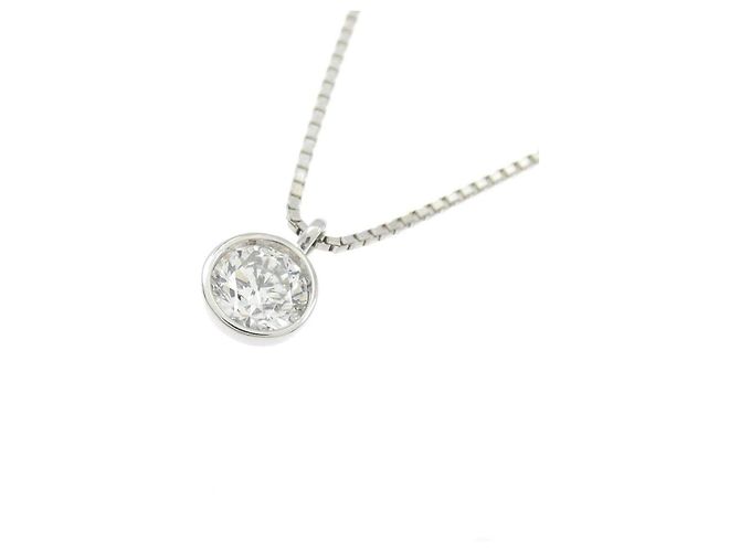 Autre Marque Collar de diamantes PT900 PT850 Plata - vista 3