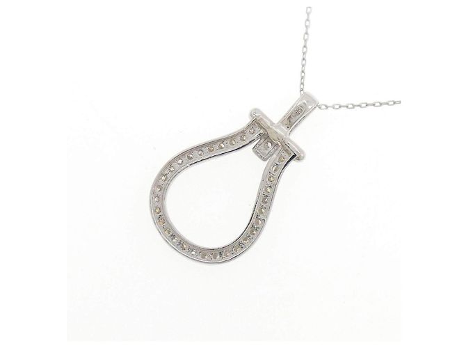 Autre Marque Collar de diamantes Pt900/Pt850 Plata - vista 4