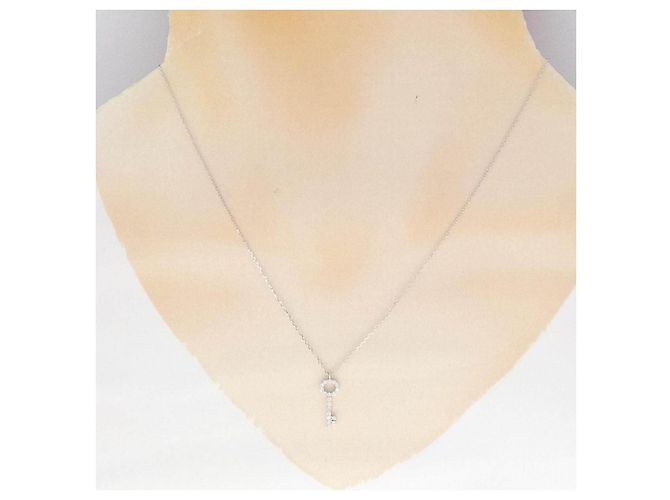 Autre Marque Diamantenhalskette Au750 Silber - Ansicht 6