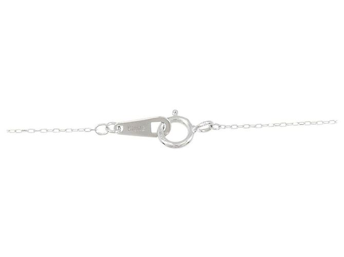 Autre Marque Collana in oro bianco K10 e diamanti Argento - vista 5
