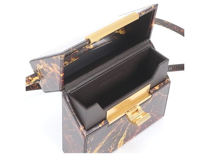 Borsa a tracolla Daisy in pelle Bottega Veneta Marrone - vista 7