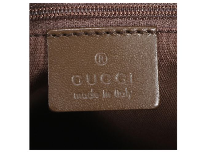 Bolso Tote Gucci 31244 de cuero marrón Castaño - vista 8