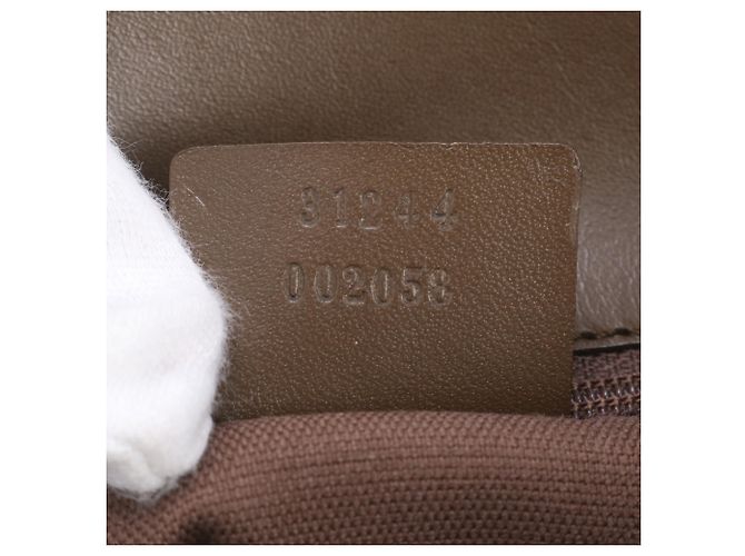 Bolso Tote Gucci 31244 de cuero marrón Castaño - vista 9