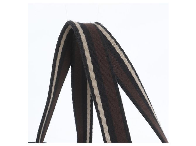 Hermès Sac cabas en cuir Hermes Troca Horizontal MM Noir - vue 2