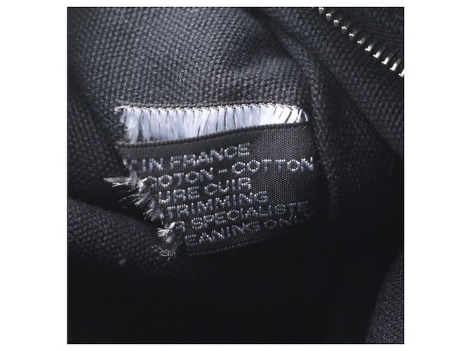 Hermès Sac cabas en cuir Hermes Troca Horizontal MM Noir - vue 9