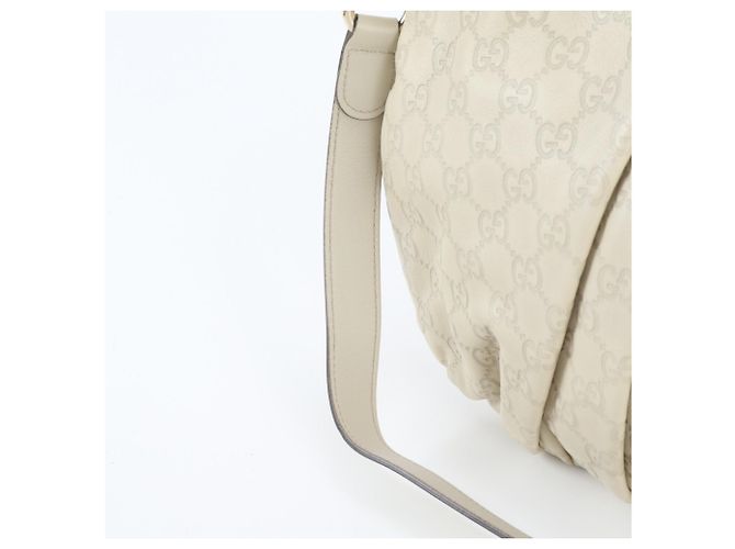 Gucci Guccissima Hysteria Leder 2-Way Handtasche Roh - Ansicht 3