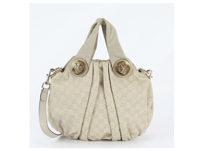 Gucci Guccissima Hysteria Leder 2-Way Handtasche Roh - Ansicht 4