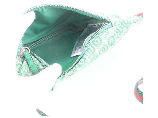 Borsa a tracolla 2-Way per bambini Gucci GG Logo Verde - vista 8