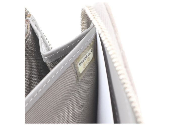 Chanel A50097 Long Wallet aus gestepptem Kaviar-Leder Braun - Ansicht 10