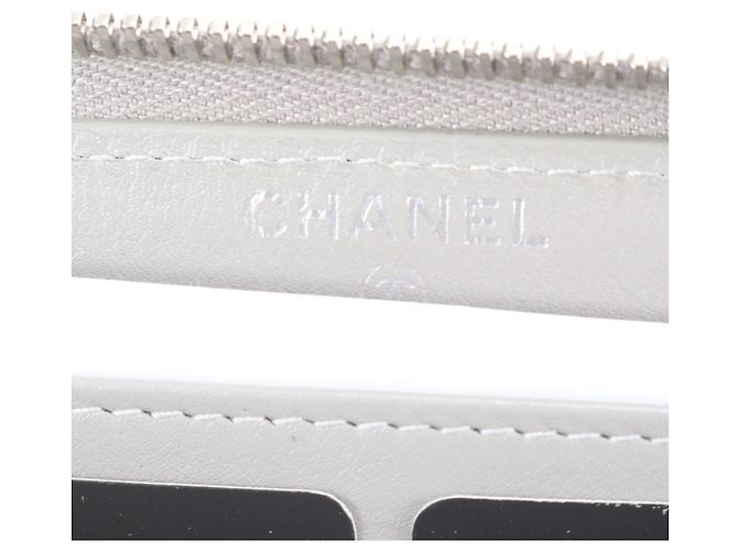 Chanel A50097 Long Wallet aus gestepptem Kaviar-Leder Braun - Ansicht 8