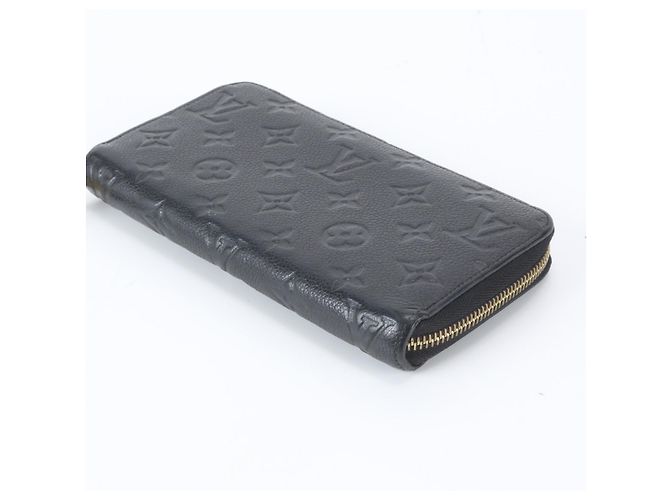 Louis Vuitton Monogram Empreinte Zippy Wallet Schwarz - Ansicht 3